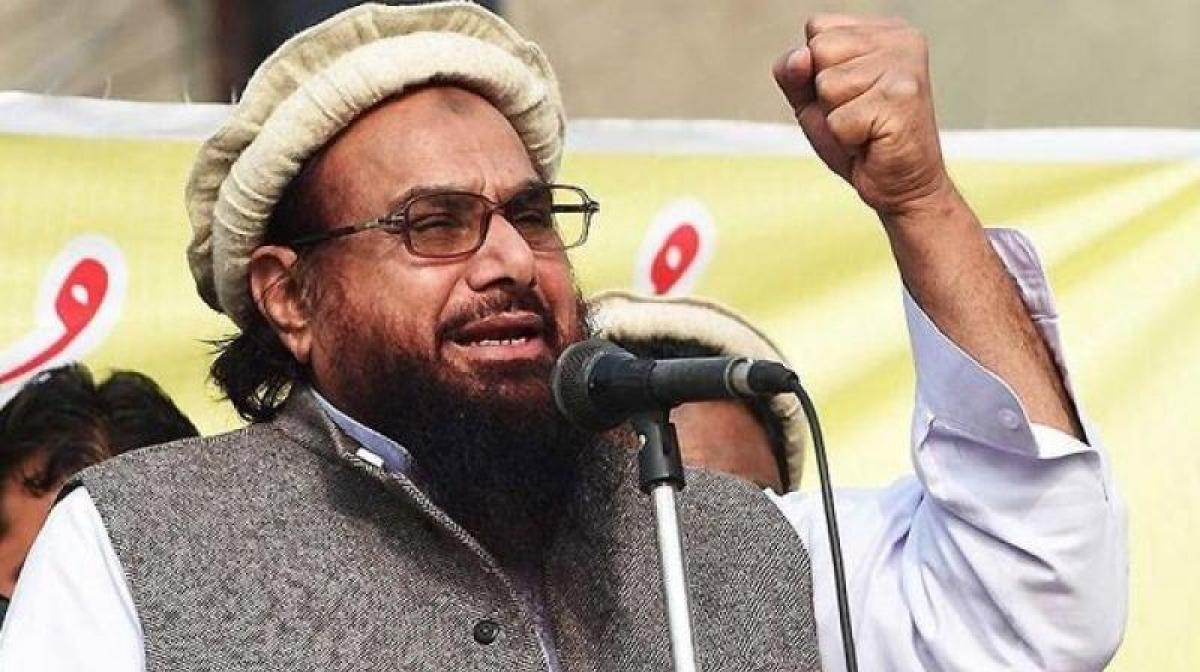 Kashmiri militants are giving a befitting reply to India: Hafiz Saeed